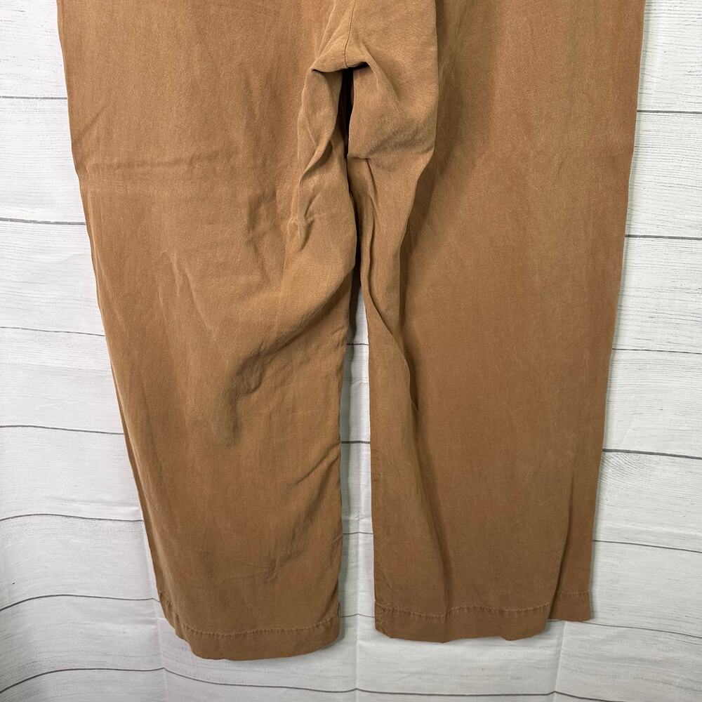 Kut From the Kloth size 8 Charlotte Crop Wide Leg Trouser Pants Linen Blend NEW - Picture 7 of 9